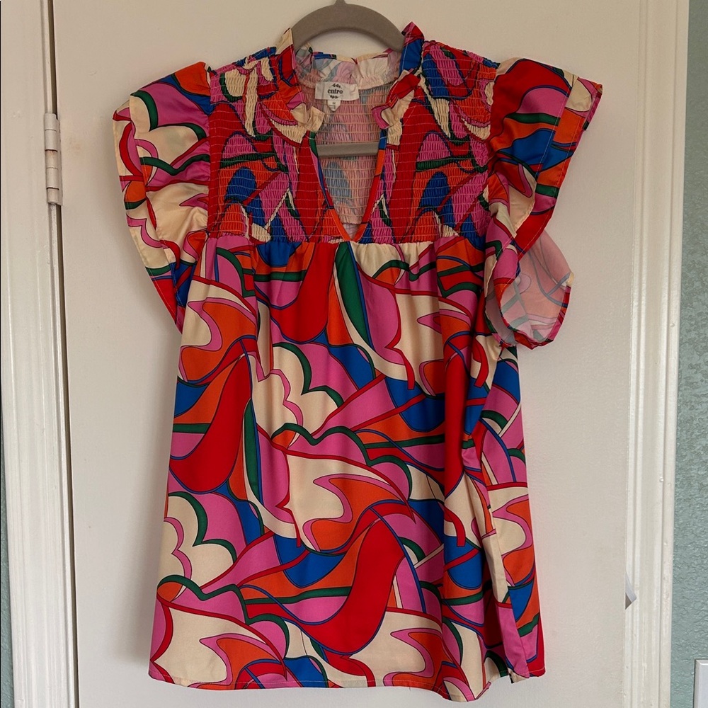 Colorful Entro Women's Top